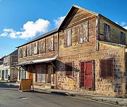 Basseterre - creole building